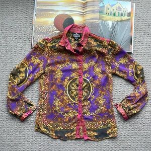 Sheer Button Down Top